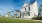 well manicured lawn in front of cottages